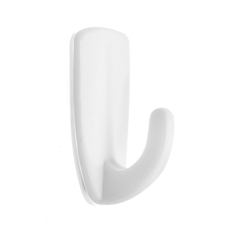 Holder self -adhesive tundra krep, 45x45 mm, white color, 3 pcs. Mix-2