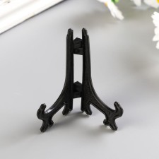 Plastic plastic stand 7.5 cm black, for plates 7-10 cm