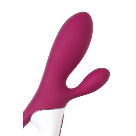 Satiffyer Hot Bunny vibrator with clitoral stimulant, red color-15