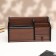 Organizer 3 sections, with a drawer and a napkin 30*17*16cm