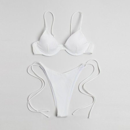 Female Separate swimsuit on minku bones Milk color, size 48-6