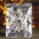 Figure for crafts and decor "Star", set of 15 pcs., Size 1 pc. 3.5 × 3.5 × 2 cm, silver color