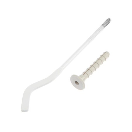 The bracket for the Masterprof radiator is.030194, with a dowel, 7x220 mm, flattened, white-1