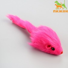 Mouse fur plane 6.5 cm, pink