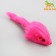 Mouse fur plane 6.5 cm, pink