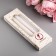 A set of antique candles, 2.3x 24.5 cm, 5 hours, 55 g, 4 pieces, white