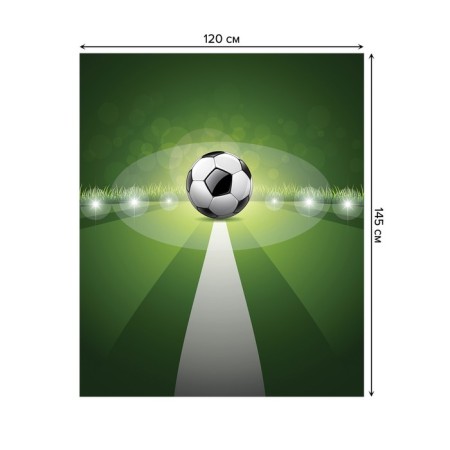 The tablecloth “The upcoming match”, rectangular, Saten, size 120x145 cm-1