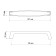 Handle Furniture Tundra RS191CP, m/o 96 mm, chromium color