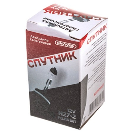 Car lamp SkyWay satellite H27, 12 V, 27 W, PGJ13 881, 1 pc, S09101027-1