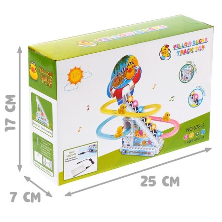Developing toy "Ducklings-Traveling", light and sound effects-6