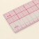 A line for quilting and patchwork, 45 × 5 cm, thickness 0.5 mm, color transparent