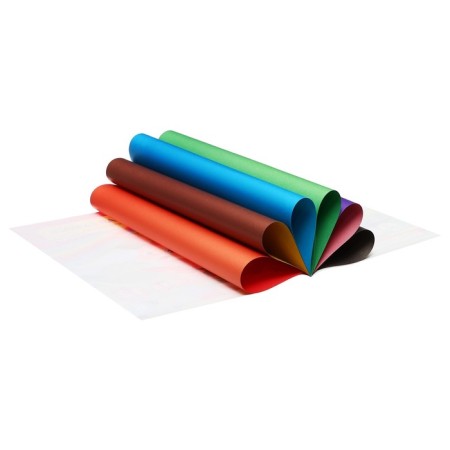 Color paper A4, 6 sheets, 12 colors, offset 65g/m2, bilateral, on the bracket-2