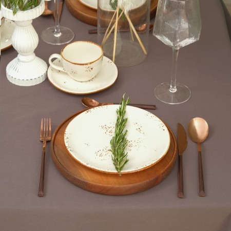 GPECT ETICE KITCHEN 150x180 cm, brown color, 100% cotton, sarzha 220 g/m2-2
