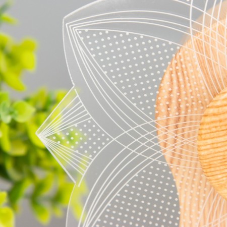The touch of the touch "Flower" LED is spinning 6W USB 15x4x16 cm Risalux-4