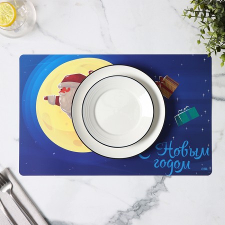 Serving napkin on the table "New Year", 26 × 41 cm-3