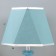 Table lamp with backlight "Topaz" 1x60W E27 Blue 28x28x43 cm Risalux