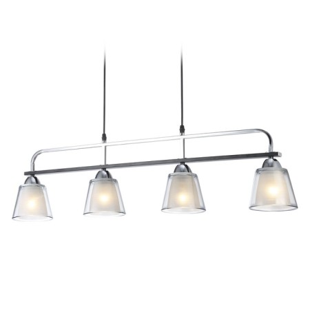 Suspended Ambrella Light, Modern, TR303244, 4HE27, black color, chrome