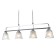 Suspended Ambrella Light, Modern, TR303244, 4HE27, black color, chrome