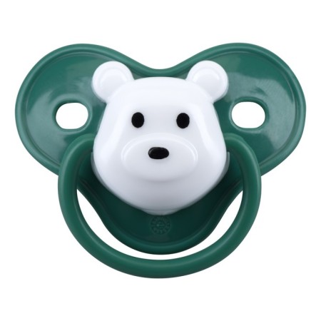 Nipple - Latex classic "Bear" dummy, from 6 months., Mix color-5
