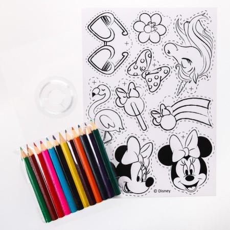 Set for creativity "Create jewelry", make 9 charm with your own hands, Minnie and unicorn-3