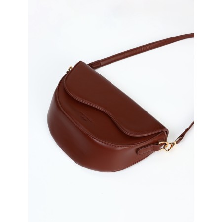 Bag Women's Messenger with Lightning, the color of the red-brown-6