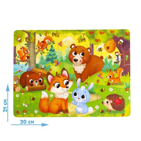 Puzzle "Beast in the Forest", 35 parts-1