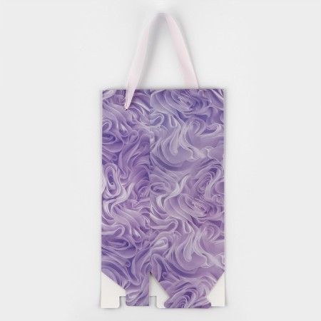 Package Pack for Flowers with a plastic window, Flowers, lilac, 30 x 12 x 8 cm-9