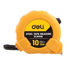 Deli DL9010B 98282 roulette, shock -resistant case, 10 m x 25 mm
