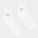Women's socks "Snowflake" minku color white, size 36-37