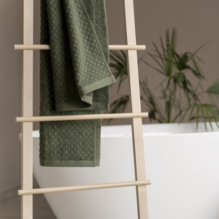 Terry towel Pasionaria "Memo", 450 gr, size 70x140 cm, marsh alloy color