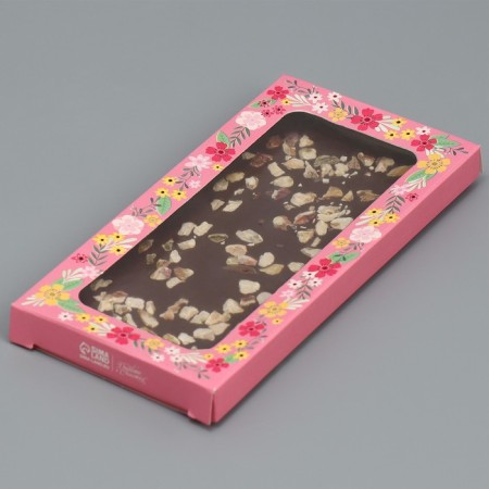 Chocolate box, confectionery packaging, “beloved teacher”, with a window, 17.3 x 8.8 x 1.5 cm-1