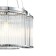 Suspended indigo lamp, 12003/4P Chrome. 4x40W, E14, 400x400x275/1475 mm