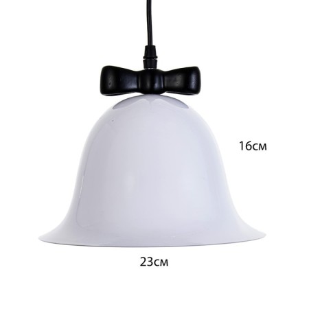 Lamp "Mickey" E27 40W Black White 23x23x19-119cm Bayerlux-4