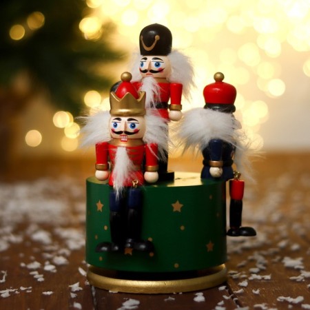 New Year. Souvenir "Carousel Nutcrackers", 11 × 11 × 19 cm, mix-3