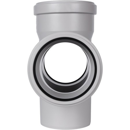 Cross sewer stout SKB-0018-011087 D = 110 mm, 87.5 °, 1-plane, silent-2
