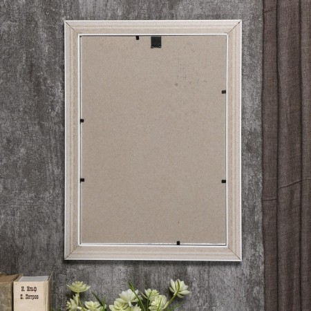 Photo frame plastic 21x30 cm white (781)-3
