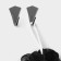 Metal hook on Velcro of the Dolyan "Crystal", 2 pcs