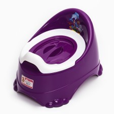 Children's anti-slip “Baby-Comfort” pot with a lid, a removable bowl, a purple color