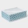 Organizer for storing linen “Laguna”, 12 cells, 27 × 20 × 10 cm, turquoise color