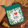 Ethetel-pockets "I love mom" 21x17 cm, 100% cotton, Vatin 250 g/m2