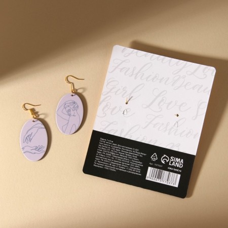 Earrings "Lady -Boss"-6