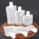 Storage set, 6 items, transparent/white color
