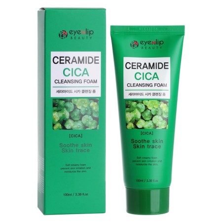 Facial foam with ceramides Cica Celes Cleansing Foam 100ml-1