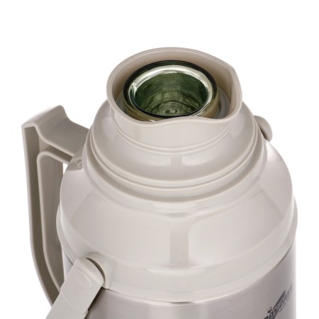 Thermos 2 l, with a glass flask, retains heat 12 hours, with a mug, gray-3