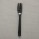 Plastic disposable Black Plastic Plastic "Premium", 18 cm