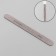 File - emery, abrasiveness 180/240, 18 cm, brown color