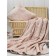 Dusty Rose blanket, size 200x220 cm