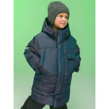 Куртка для мальчиков, рост 98 см, цвет чёрный