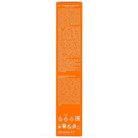 Cream-color hair Permanent Ollin Professional N-Joy, tone 3/12, a dark brown-up, 100 ml-4