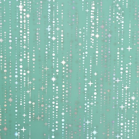 Flower film "Falling Stars", 58 cm x 5 m-1